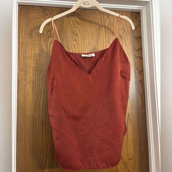 Listicle | Tops | Listicle Rust Tank Top | Poshmark